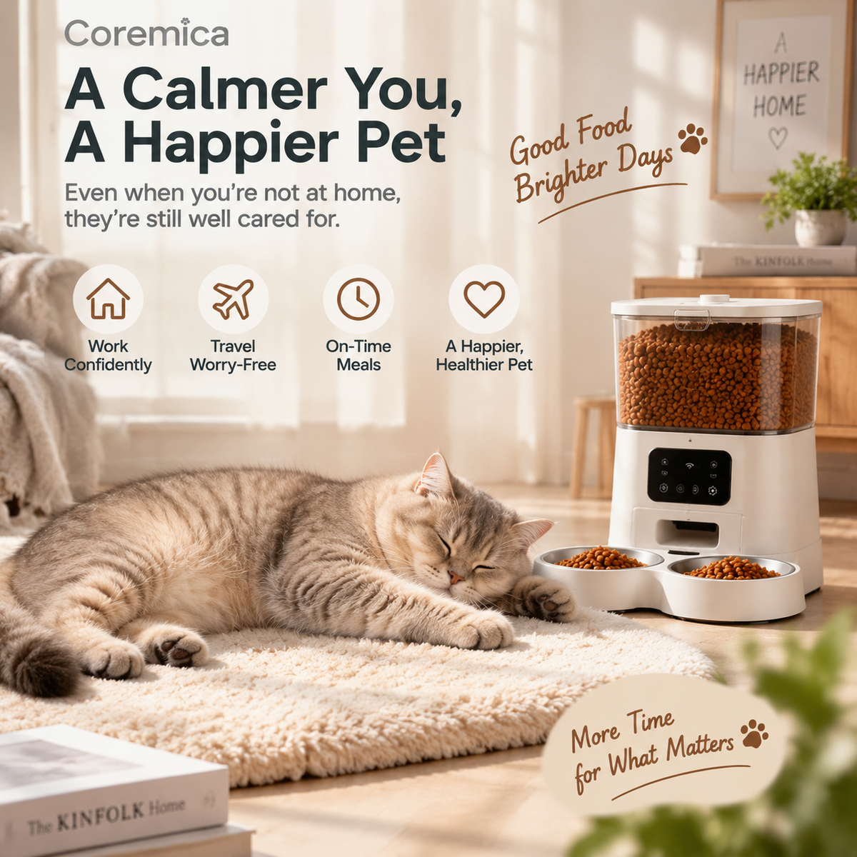 Coremica AutoServe Pet Feeder