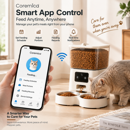 Coremica AutoServe Pet Feeder