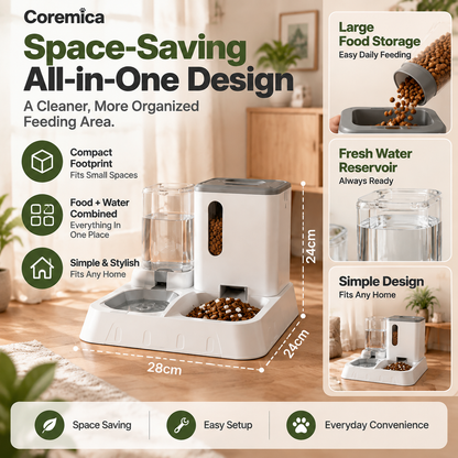 Coremica HydroServe Pet Feeder