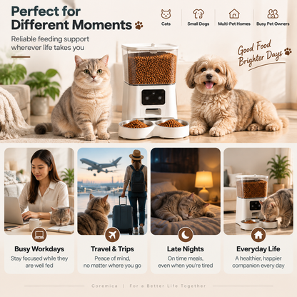 Coremica AutoServe Pet Feeder