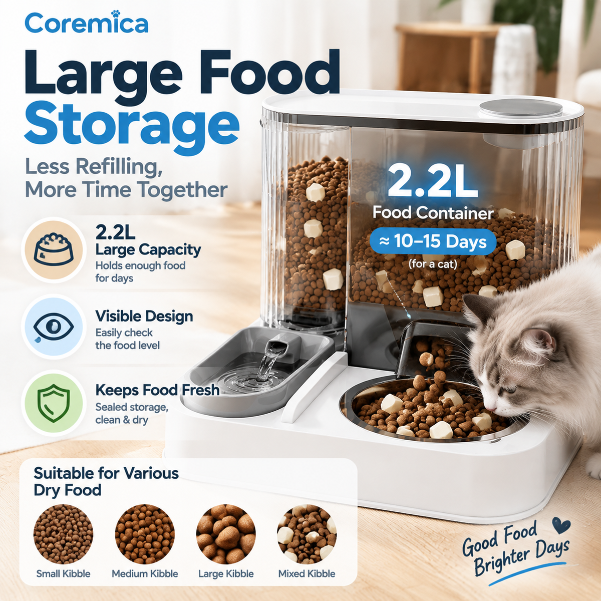 Coremica FlowMate Pet Feeder