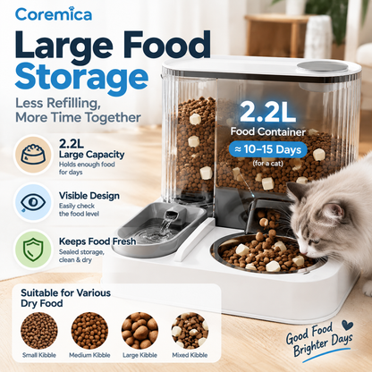 Coremica FlowMate Pet Feeder