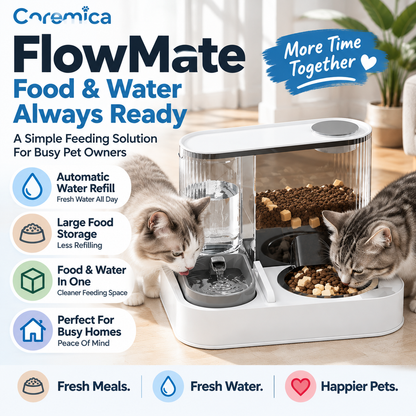 Coremica FlowMate Pet Feeder
