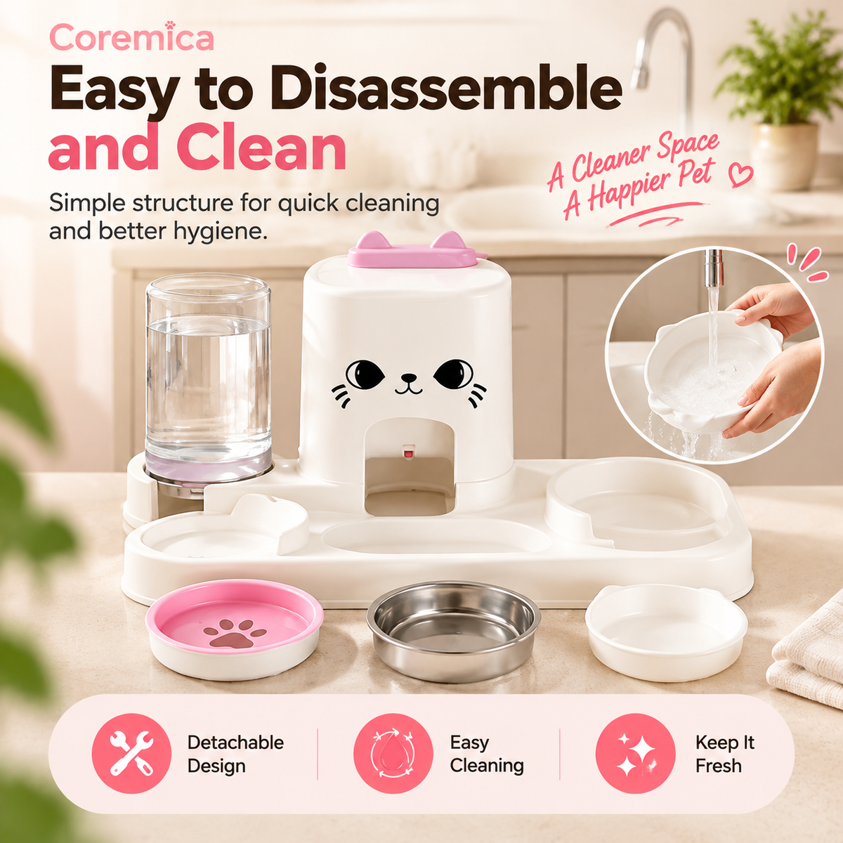 Coremica CozyPaw Pet Feeder