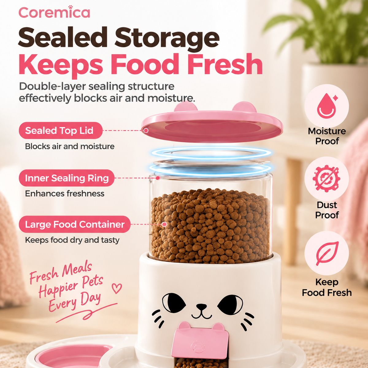 Coremica CozyPaw Pet Feeder