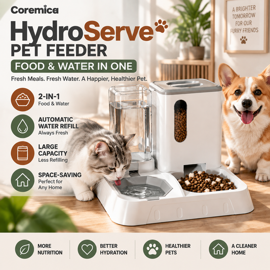 Coremica HydroServe Pet Feeder